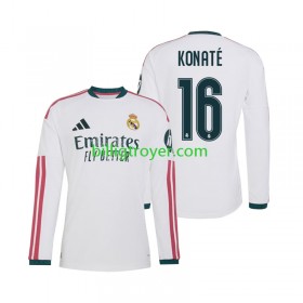 Billige Fotballdrakter Real Madrid Ibrahima Konate 16 Hjemmedraktsett 2026/27 Langermet